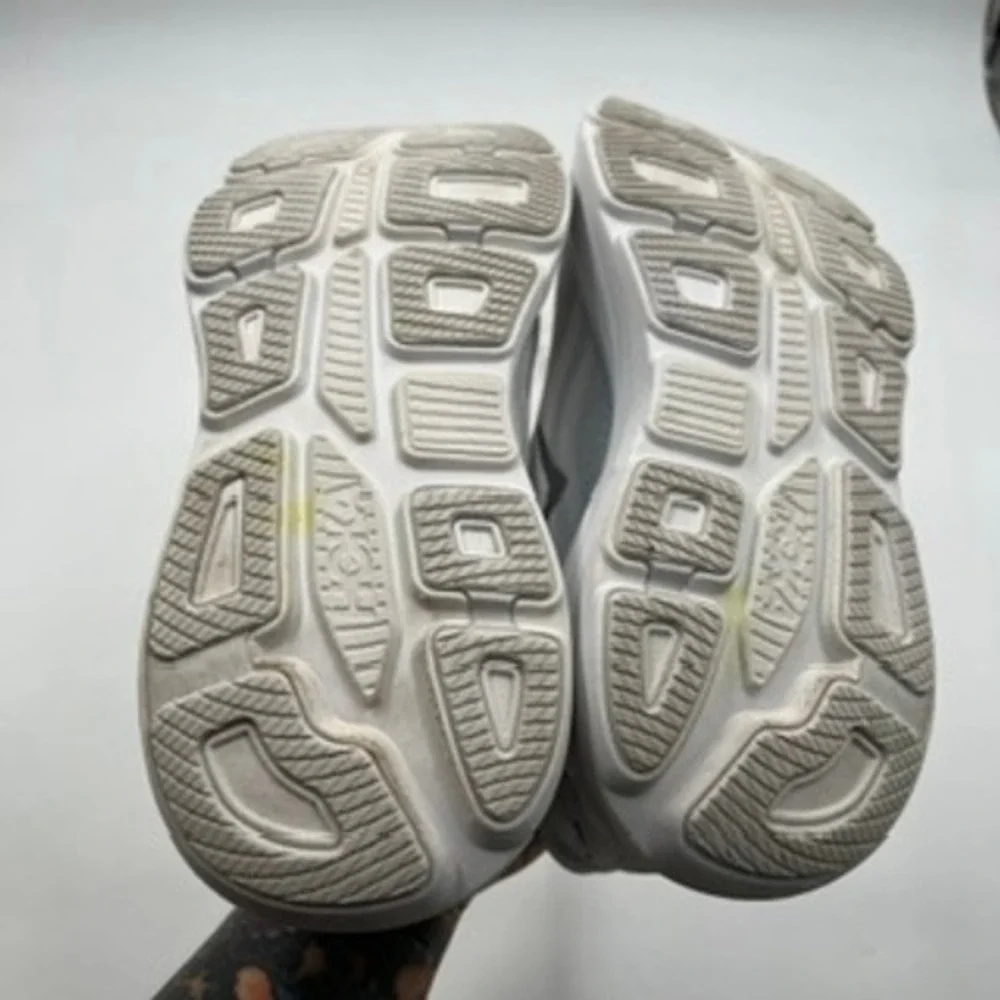 Hoka Bondi 8 Women 10B Cloud White Running Shoes 1162012-CYWH Sneaker - Picture 9 of 9
